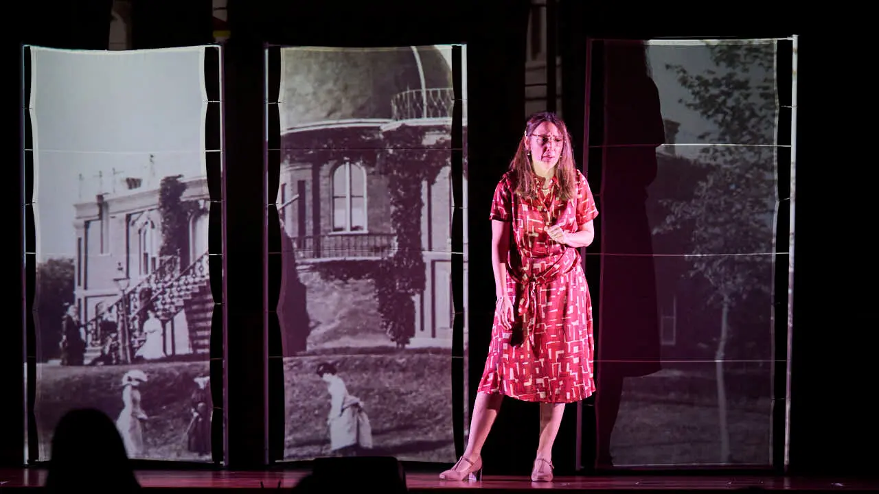 La obra de teatro &ldquo;Yo quiero ser cient&iacute;fica&rdquo;, creada e interpretada por investigadoras de la Universidad P&uacute;blica de Navarra (UPNA), para el fomento de las vocaciones STEM en ni&ntilde;as. PABLO LASAOSA