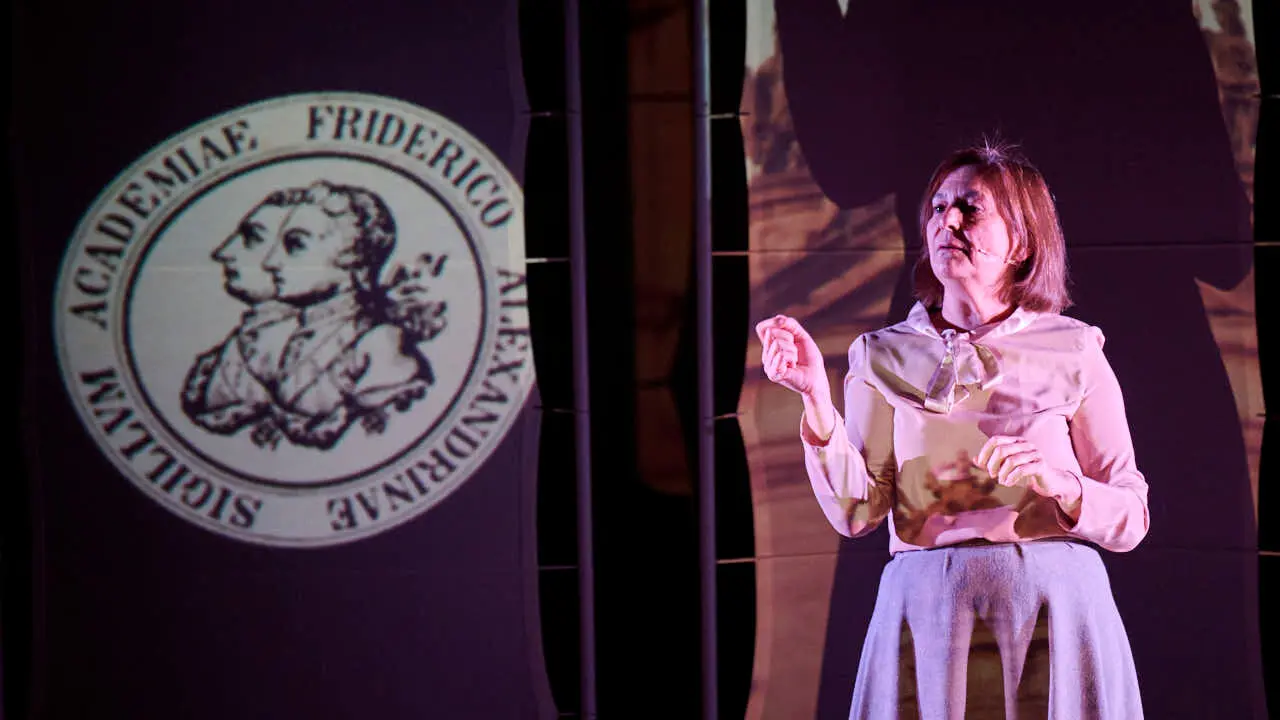 La obra de teatro &ldquo;Yo quiero ser cient&iacute;fica&rdquo;, creada e interpretada por investigadoras de la Universidad P&uacute;blica de Navarra (UPNA), para el fomento de las vocaciones STEM en ni&ntilde;as. PABLO LASAOSA