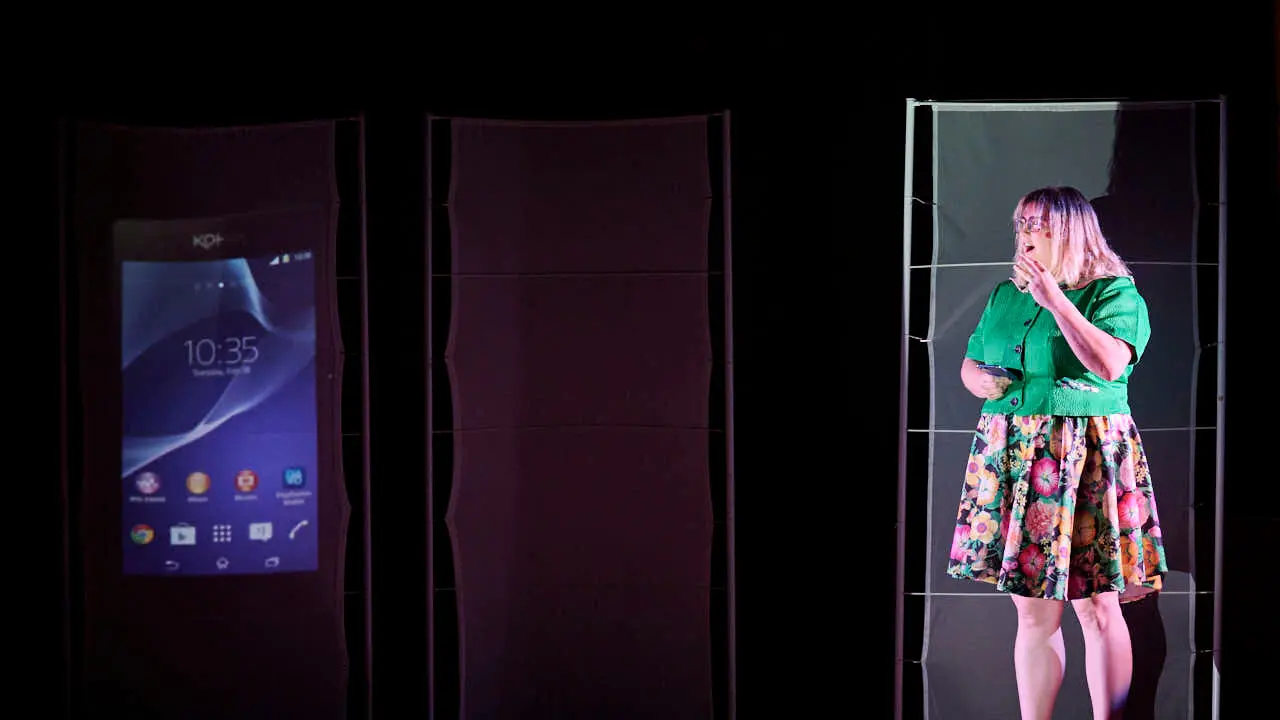 La obra de teatro &ldquo;Yo quiero ser cient&iacute;fica&rdquo;, creada e interpretada por investigadoras de la Universidad P&uacute;blica de Navarra (UPNA), para el fomento de las vocaciones STEM en ni&ntilde;as. PABLO LASAOSA