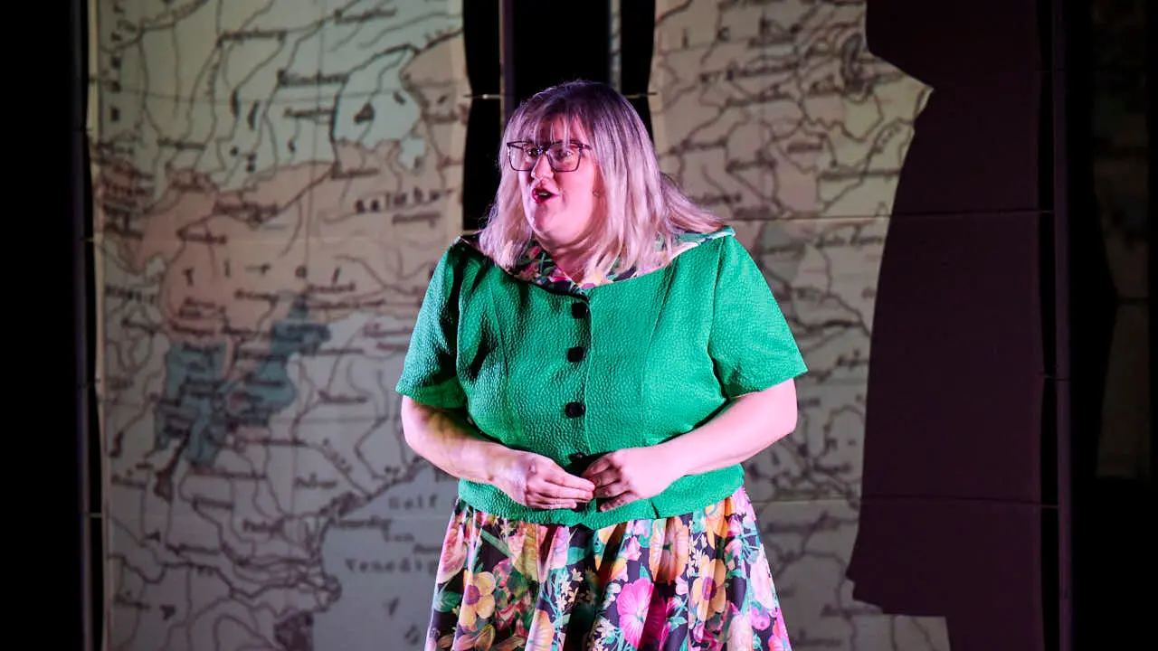 La obra de teatro &ldquo;Yo quiero ser cient&iacute;fica&rdquo;, creada e interpretada por investigadoras de la Universidad P&uacute;blica de Navarra (UPNA), para el fomento de las vocaciones STEM en ni&ntilde;as. PABLO LASAOSA