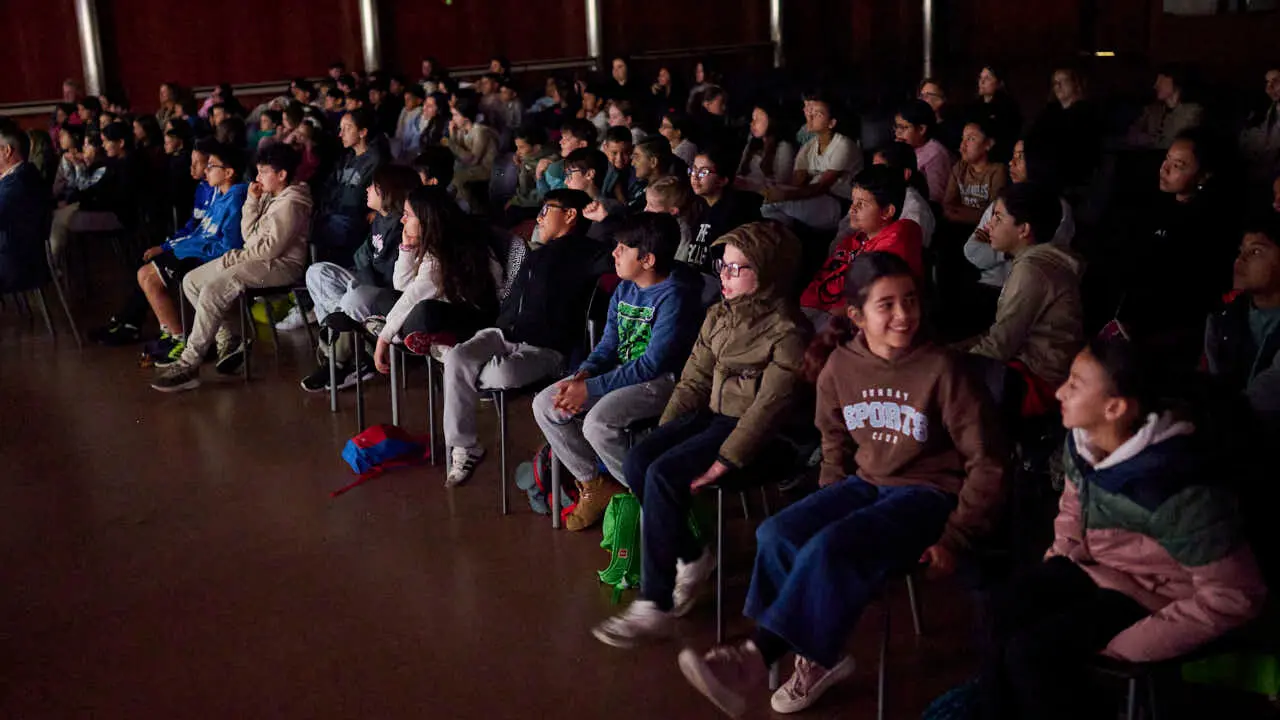 La obra de teatro &ldquo;Yo quiero ser cient&iacute;fica&rdquo;, creada e interpretada por investigadoras de la Universidad P&uacute;blica de Navarra (UPNA), para el fomento de las vocaciones STEM en ni&ntilde;as. PABLO LASAOSA