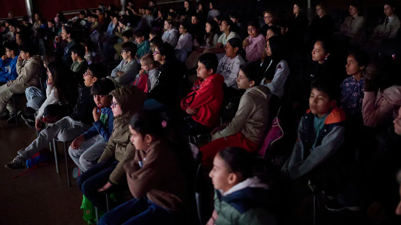 La obra de teatro &ldquo;Yo quiero ser cient&iacute;fica&rdquo;, creada e interpretada por investigadoras de la Universidad P&uacute;blica de Navarra (UPNA), para el fomento de las vocaciones STEM en ni&ntilde;as. PABLO LASAOSA