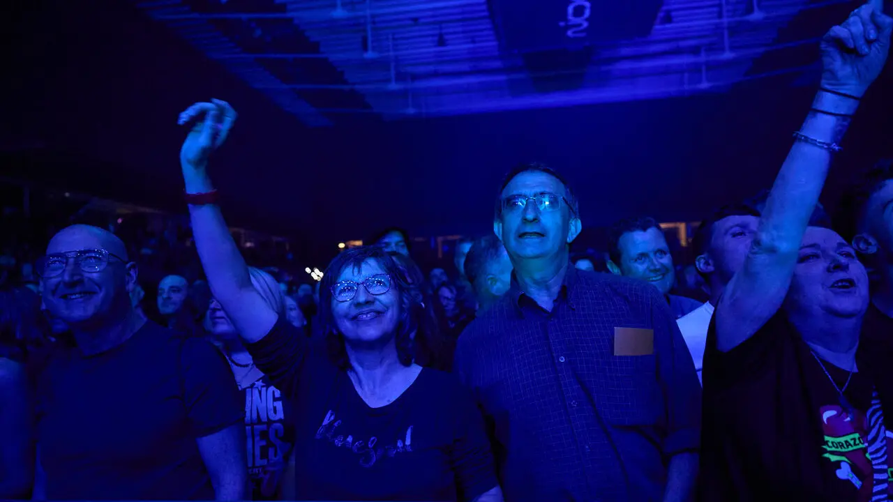 Concierto de Loquillo dentro de su gira &lsquo;Corazones Legendarios&rsquo; en el pabell&oacute;n Navarra Arena de Pamplona. I&Ntilde;IGO ALZUGARAY