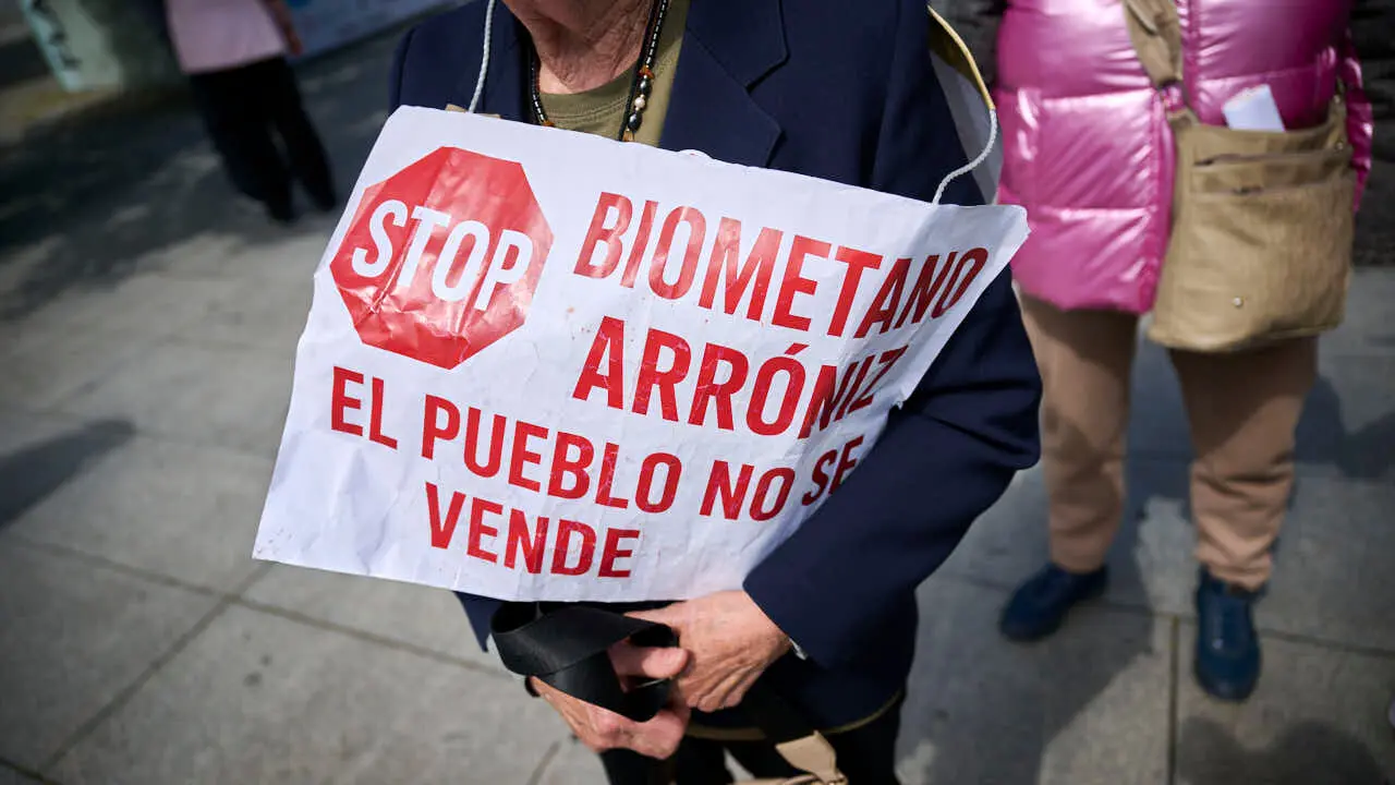 Plataformas contrarias a las plantas de biog&aacute;s proyectadas en varios municipios convocan una manifestaci&oacute;n de rechazo. PABLO LASAOSA
