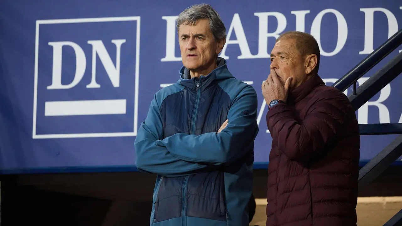 La grada del estadio de El Sadar durante el partido de La Liga EA Sports entre CA Osasuna y Atl&eacute;tico Madrid disputado en Pamplona. I&Ntilde;IGO ALZUGARAY