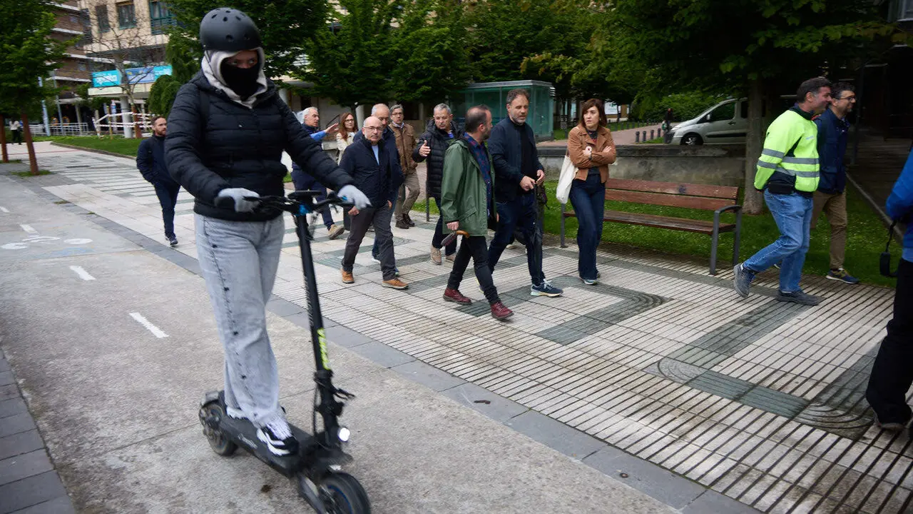 La Gerencia de Urbanismo y la Comisi&oacute;n de Urbanismo del Ayuntamiento visitan las obras de la tercera fase del proyecto Fuente del Hierro Verde. I&Ntilde;IGO ALZUGARAY