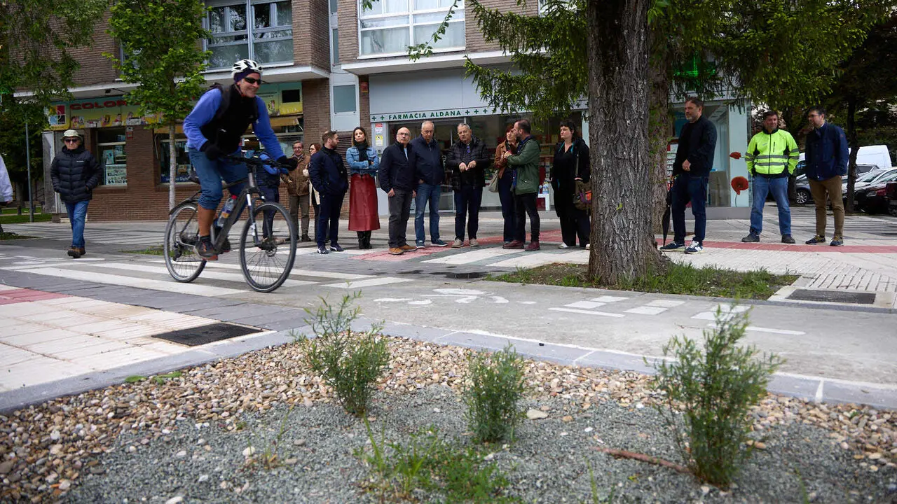 La Gerencia de Urbanismo y la Comisi&oacute;n de Urbanismo del Ayuntamiento visitan las obras de la tercera fase del proyecto Fuente del Hierro Verde. I&Ntilde;IGO ALZUGARAY