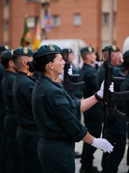 La Guardia Civil de Navarra celebra el 182 aniversario de su Fundaci&oacute;n en Pamplona. PABLO LASAOSA