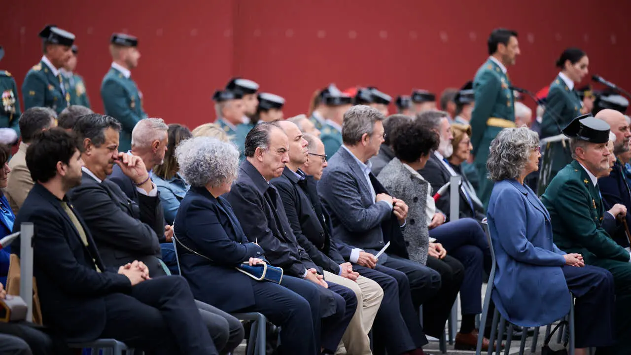 La Guardia Civil de Navarra celebra el 182 aniversario de su Fundaci&oacute;n en Pamplona. PABLO LASAOSA