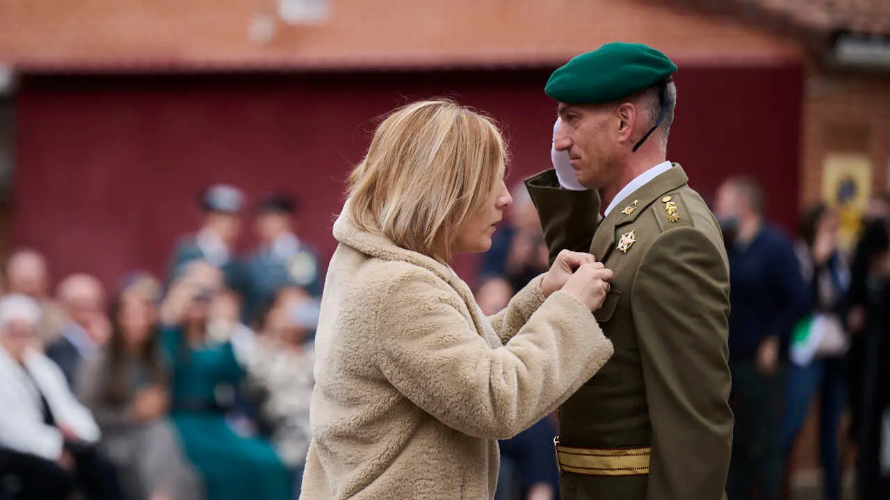 La Guardia Civil de Navarra celebra el 182 aniversario de su Fundaci&oacute;n en Pamplona. PABLO LASAOSA