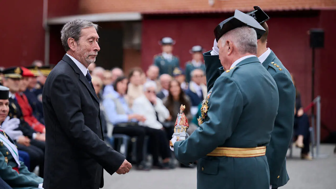 La Guardia Civil de Navarra celebra el 182 aniversario de su Fundaci&oacute;n en Pamplona. PABLO LASAOSA