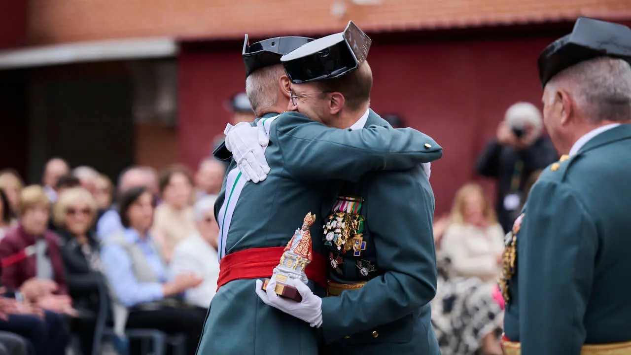 La Guardia Civil de Navarra celebra el 182 aniversario de su Fundaci&oacute;n en Pamplona. PABLO LASAOSA