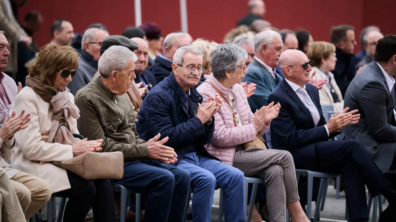 La Guardia Civil de Navarra celebra el 182 aniversario de su Fundaci&oacute;n en Pamplona. PABLO LASAOSA