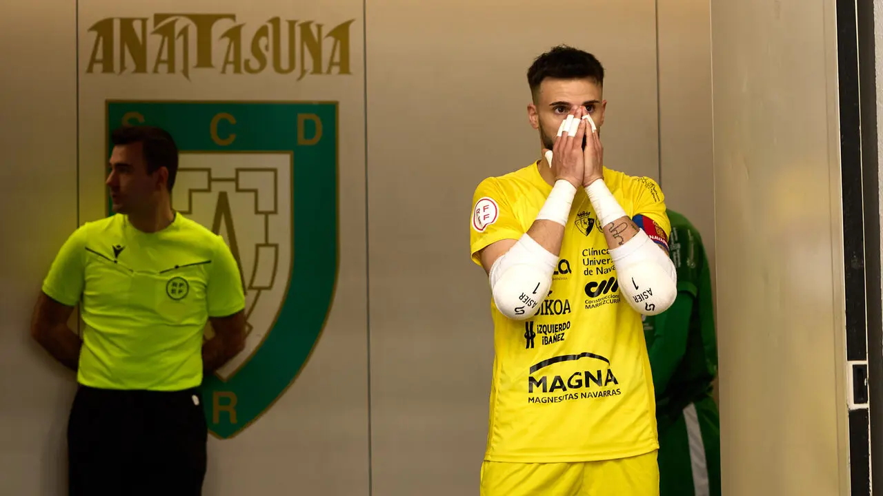 Partido de la Primera Divisi&oacute;n de F&uacute;tbol Sala entre Osasuna Magna Xota y C&oacute;rdoba Patrimonio de la Humanidad disputado en el pabell&oacute;n Anaitasuna. I&Ntilde;IGO ALZUGARAY