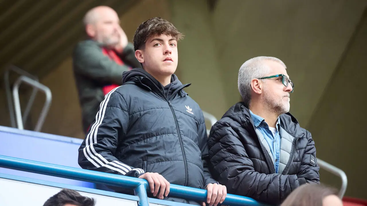 La grada del estadio de El Sadar durante el partido de La Liga EA Sports entre CA Osasuna y RCD Espanyol disputado en Pamplona. I&Ntilde;IGO ALZUGARAY