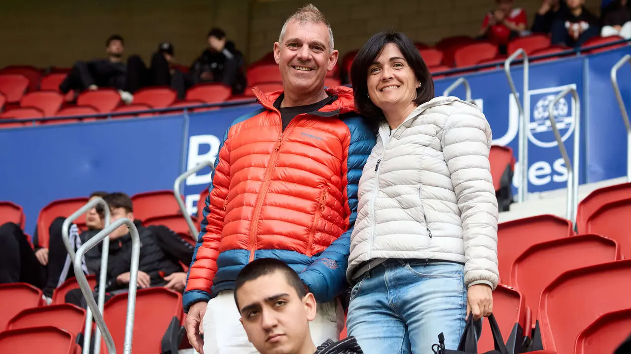 La grada del estadio de El Sadar durante el partido de La Liga EA Sports entre CA Osasuna y RCD Espanyol disputado en Pamplona. I&Ntilde;IGO ALZUGARAY