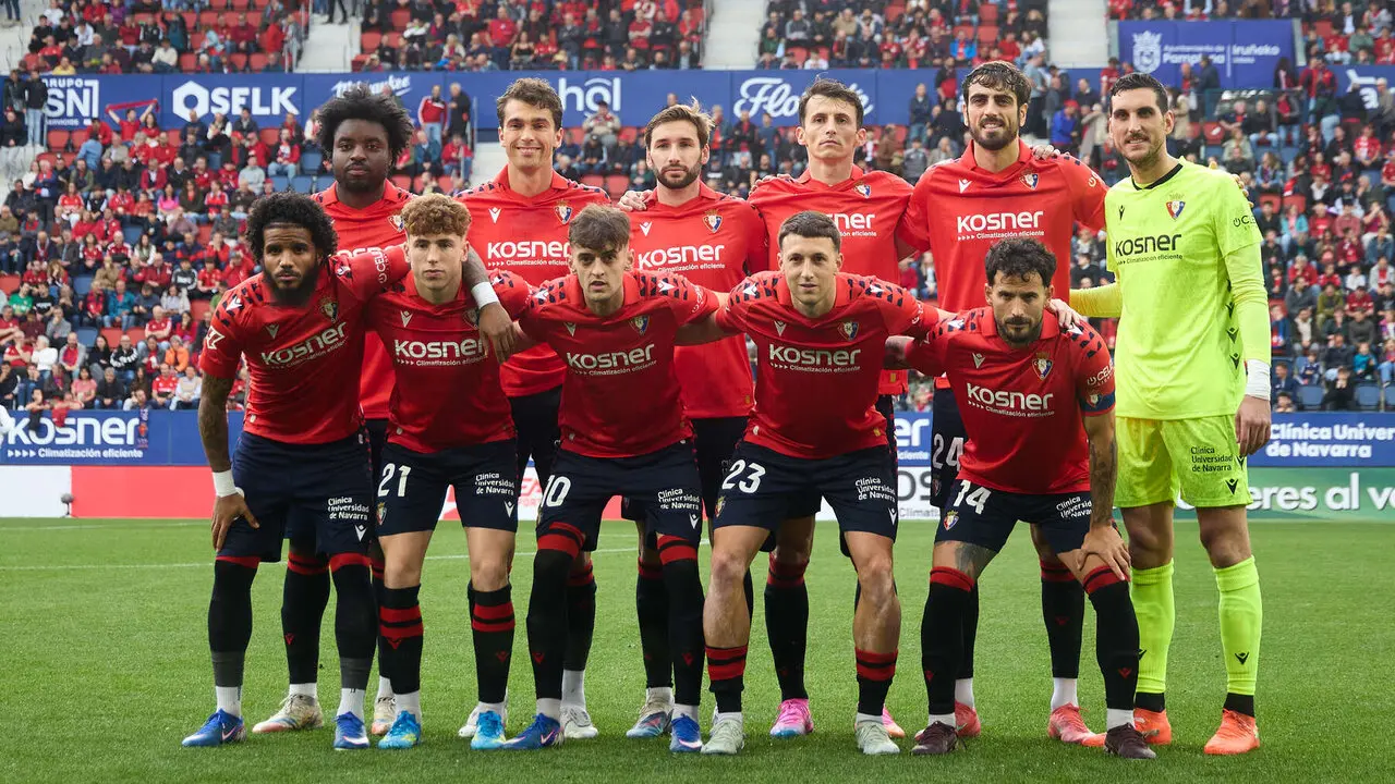 Partido de La Liga EA Sports entre CA Osasuna y RCD Espanyol disputado en el estadio de El Sadar en Pamplona. I&Ntilde;IGO ALZUGARAY