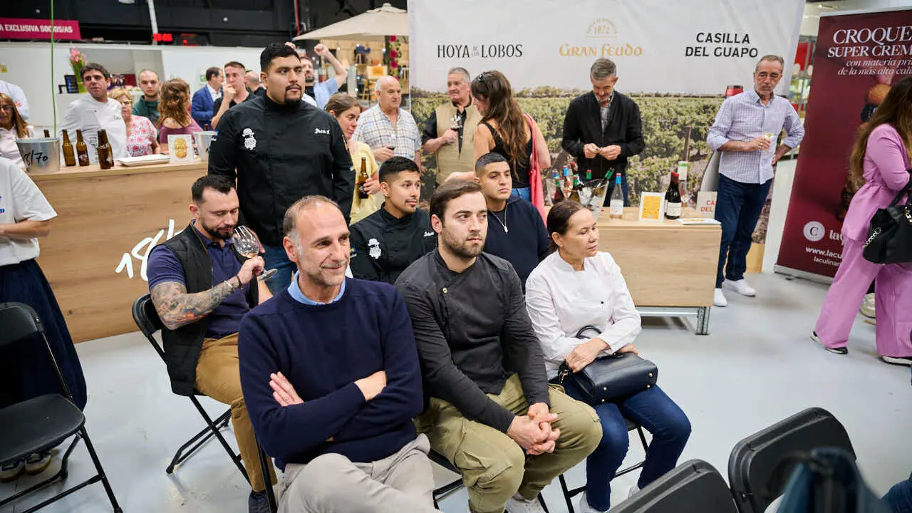 Fallo del concurso y entrega de diplomas de la IX Semana de la Croqueta de Navarra. PABLO LASAOSA