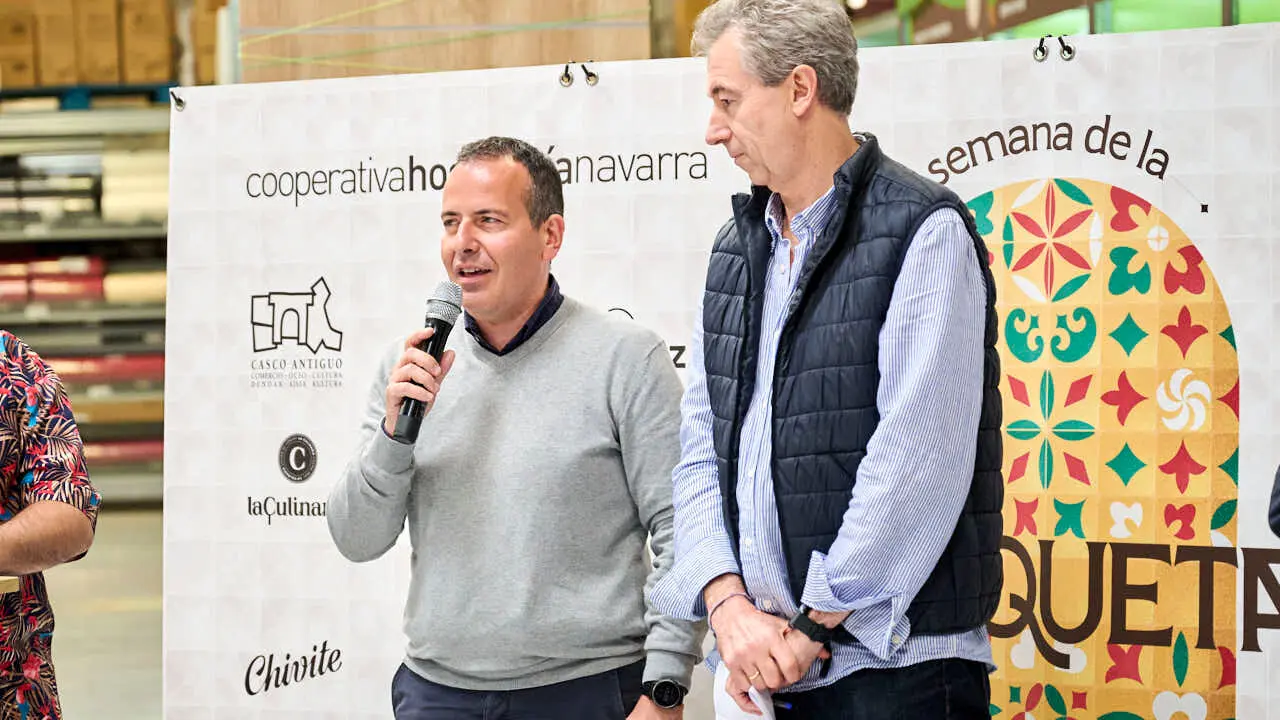 Fallo del concurso y entrega de diplomas de la IX Semana de la Croqueta de Navarra. PABLO LASAOSA