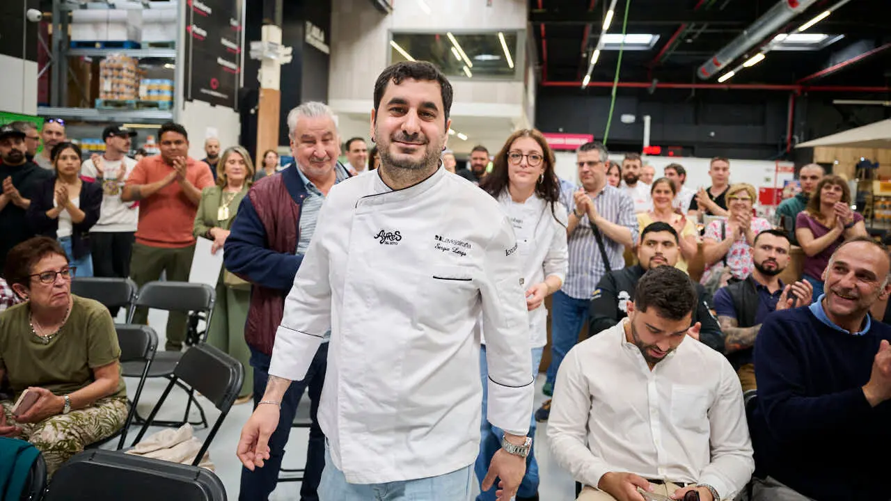 Fallo del concurso y entrega de diplomas de la IX Semana de la Croqueta de Navarra. PABLO LASAOSA