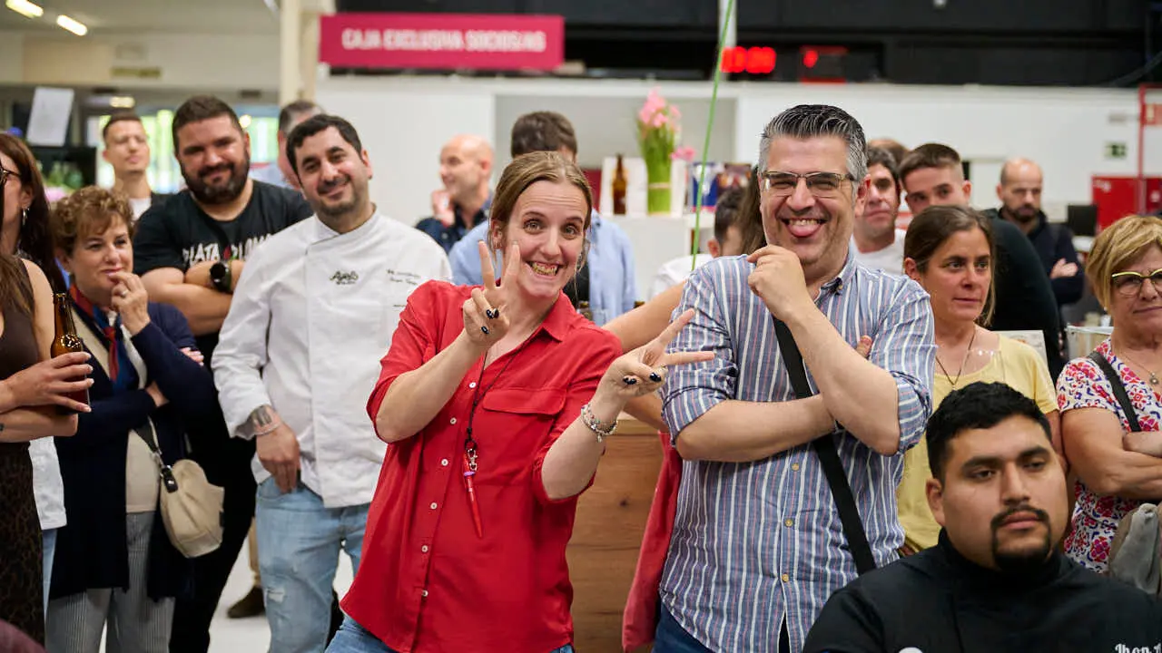 Fallo del concurso y entrega de diplomas de la IX Semana de la Croqueta de Navarra. PABLO LASAOSA