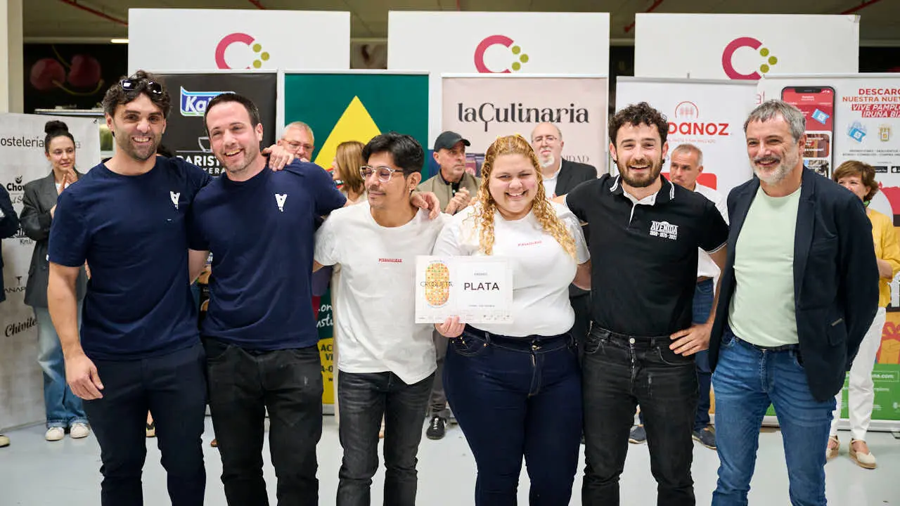 Fallo del concurso y entrega de diplomas de la IX Semana de la Croqueta de Navarra. PABLO LASAOSA