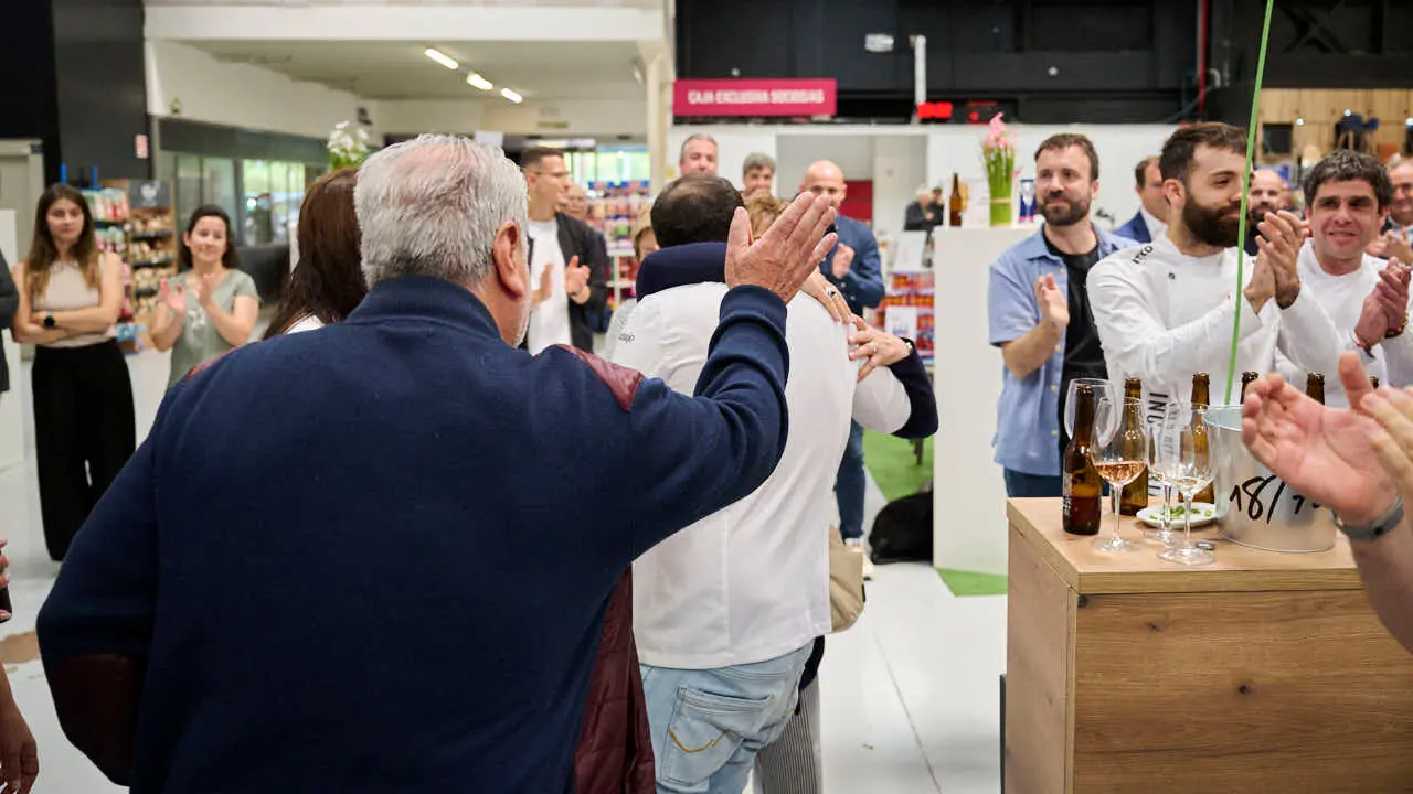 Fallo del concurso y entrega de diplomas de la IX Semana de la Croqueta de Navarra. PABLO LASAOSA