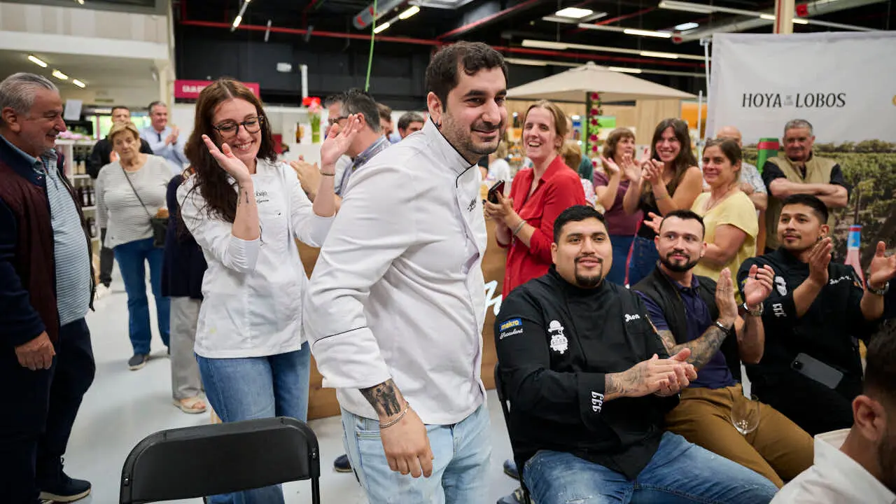 Fallo del concurso y entrega de diplomas de la IX Semana de la Croqueta de Navarra. PABLO LASAOSA