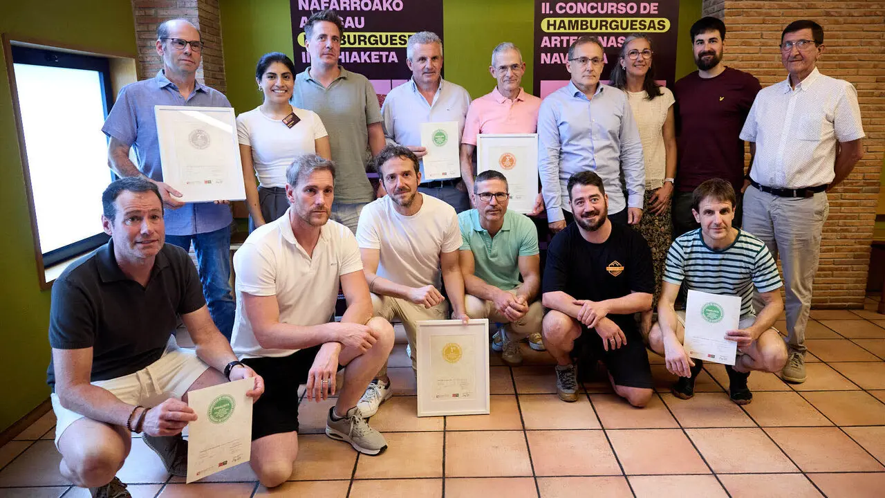 Entrega los premios del II Concurso de Hamburguesas Artesanas de Navarra. I&Ntilde;IGO ALZUGARAY