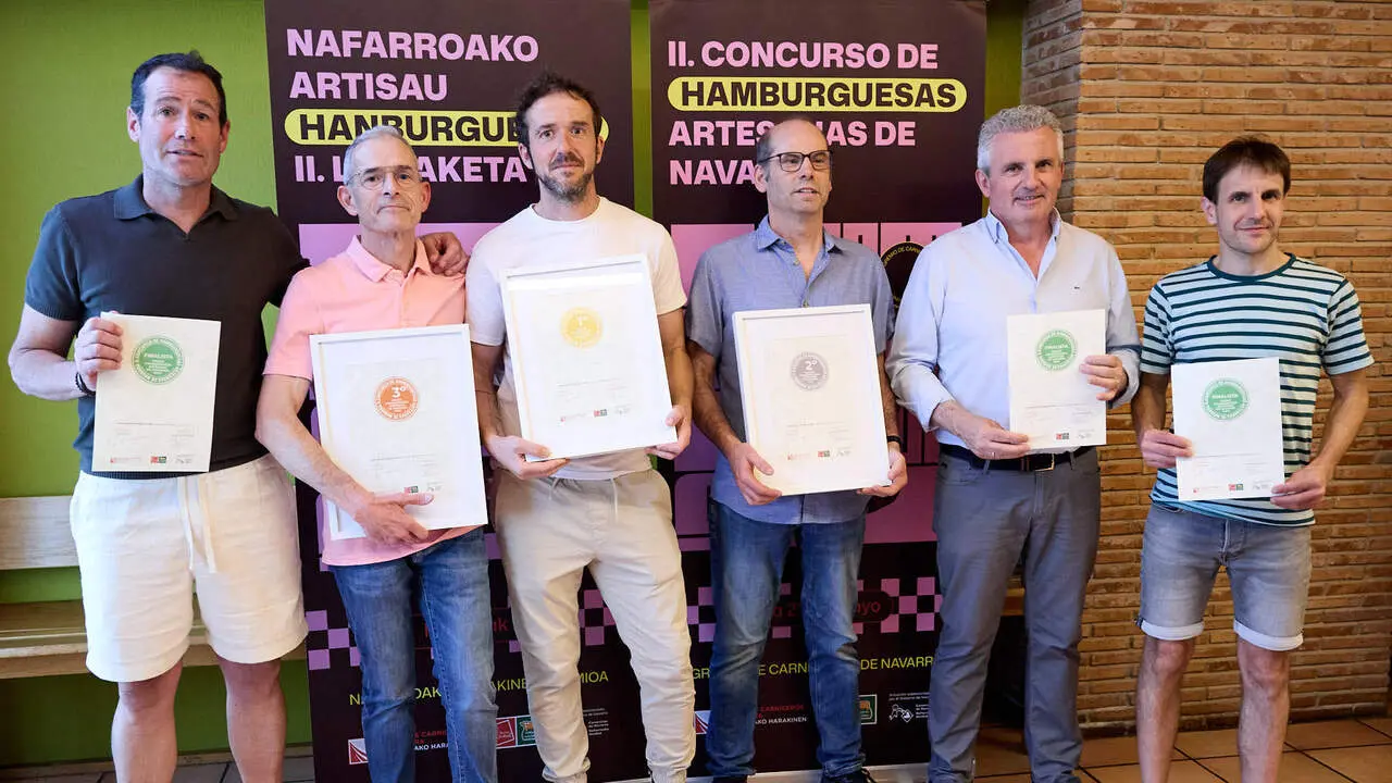 Entrega los premios del II Concurso de Hamburguesas Artesanas de Navarra. I&Ntilde;IGO ALZUGARAY