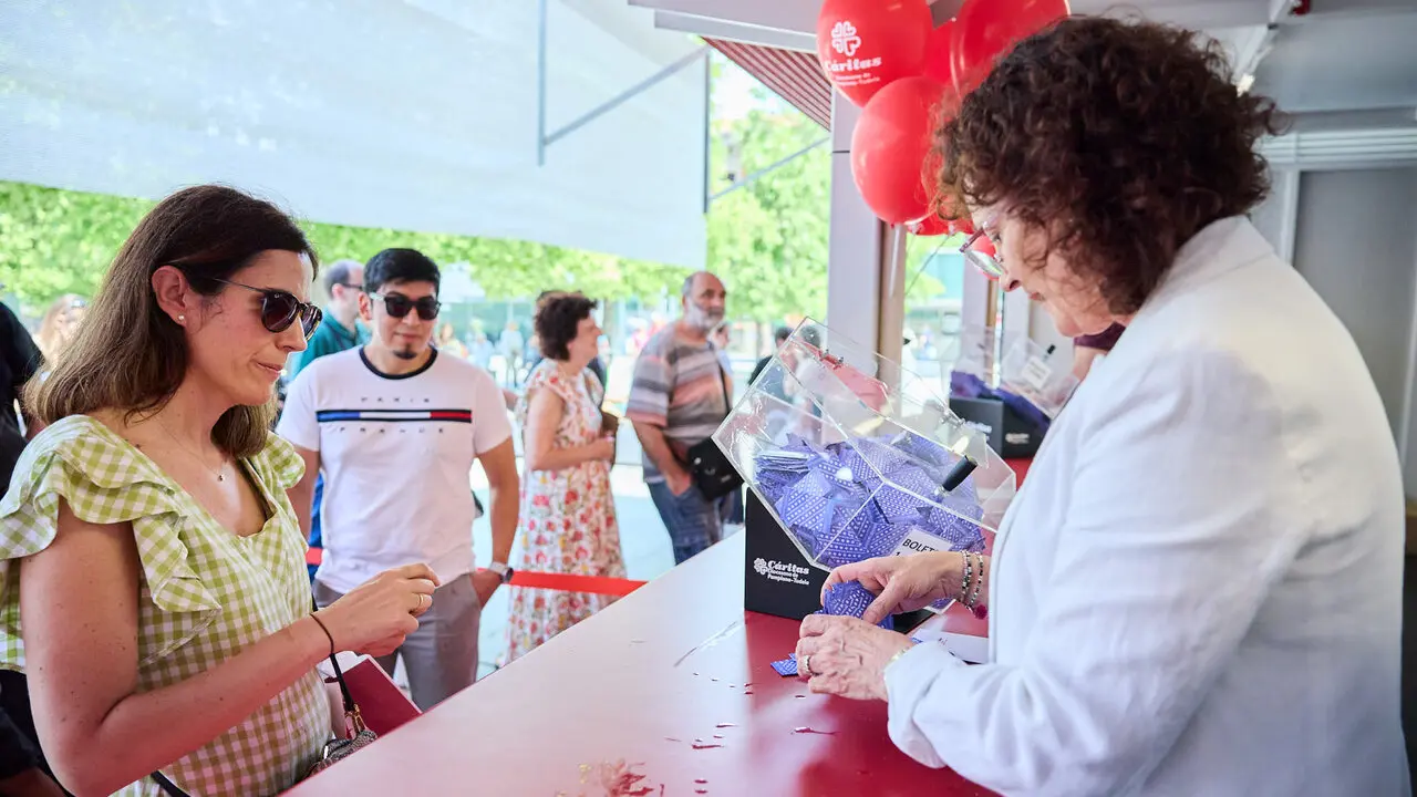 Inauguraci&oacute;n de la T&oacute;mbola de C&aacute;ritas 2026. I&Ntilde;IGO ALZUGARAY