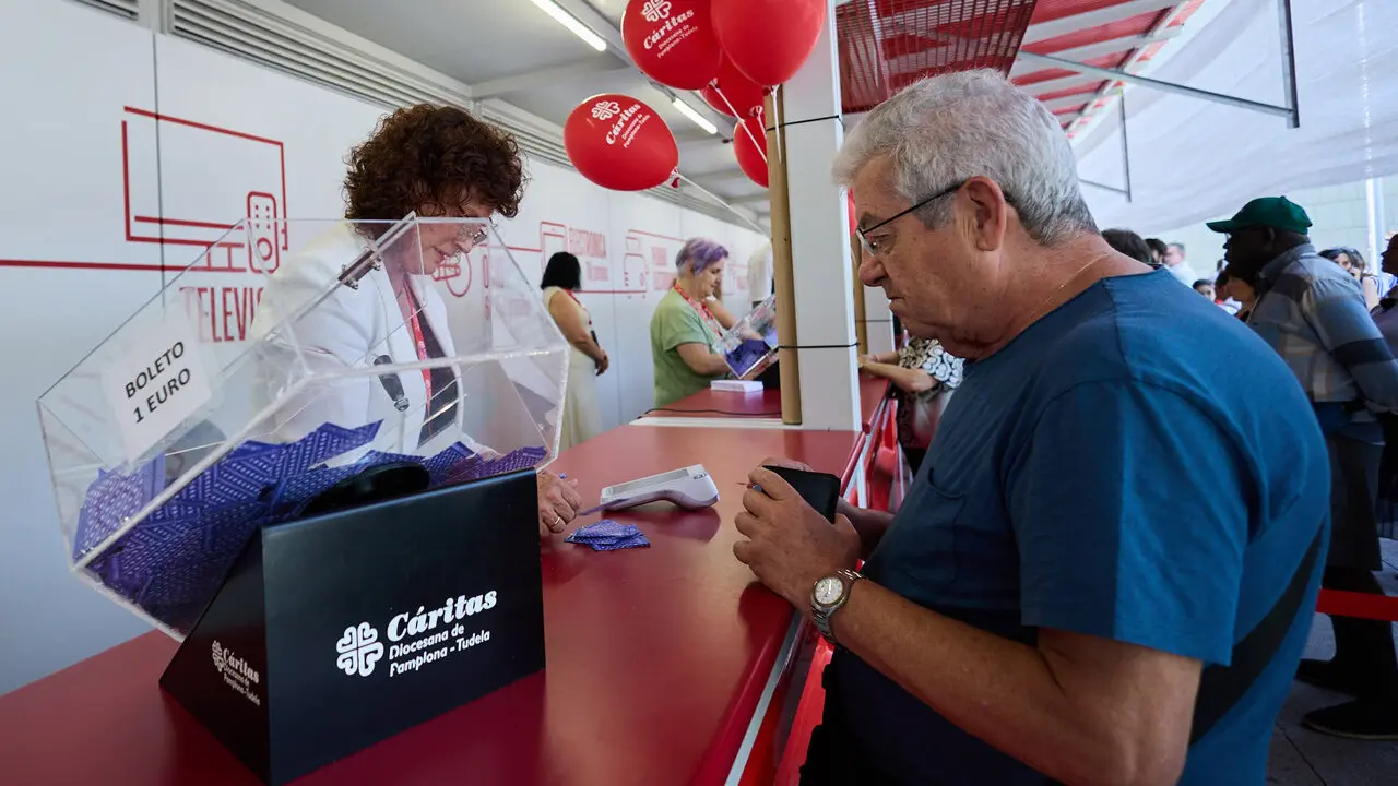 Inauguraci&oacute;n de la T&oacute;mbola de C&aacute;ritas 2026. I&Ntilde;IGO ALZUGARAY