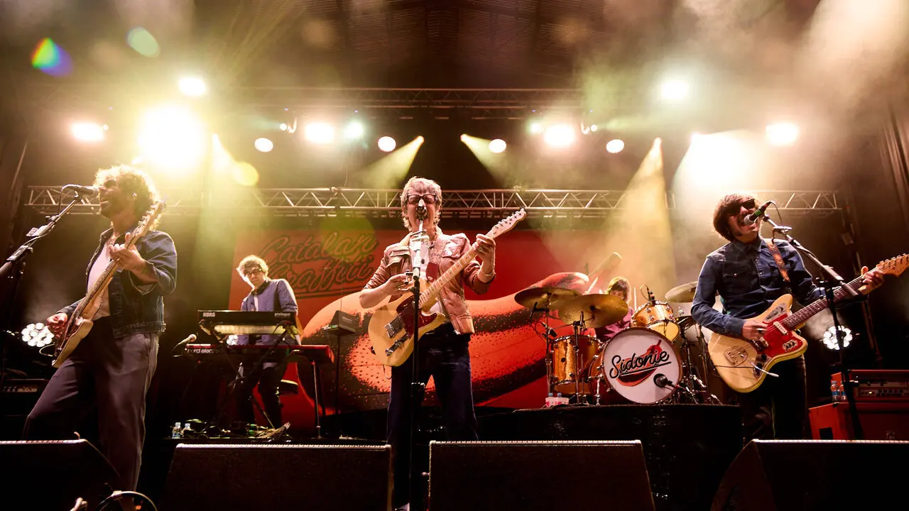 Concierto de Sidonie en el Festival En Vivo en la Ciudadela de Pamplona. I&Ntilde;IGO ALZUGARAY