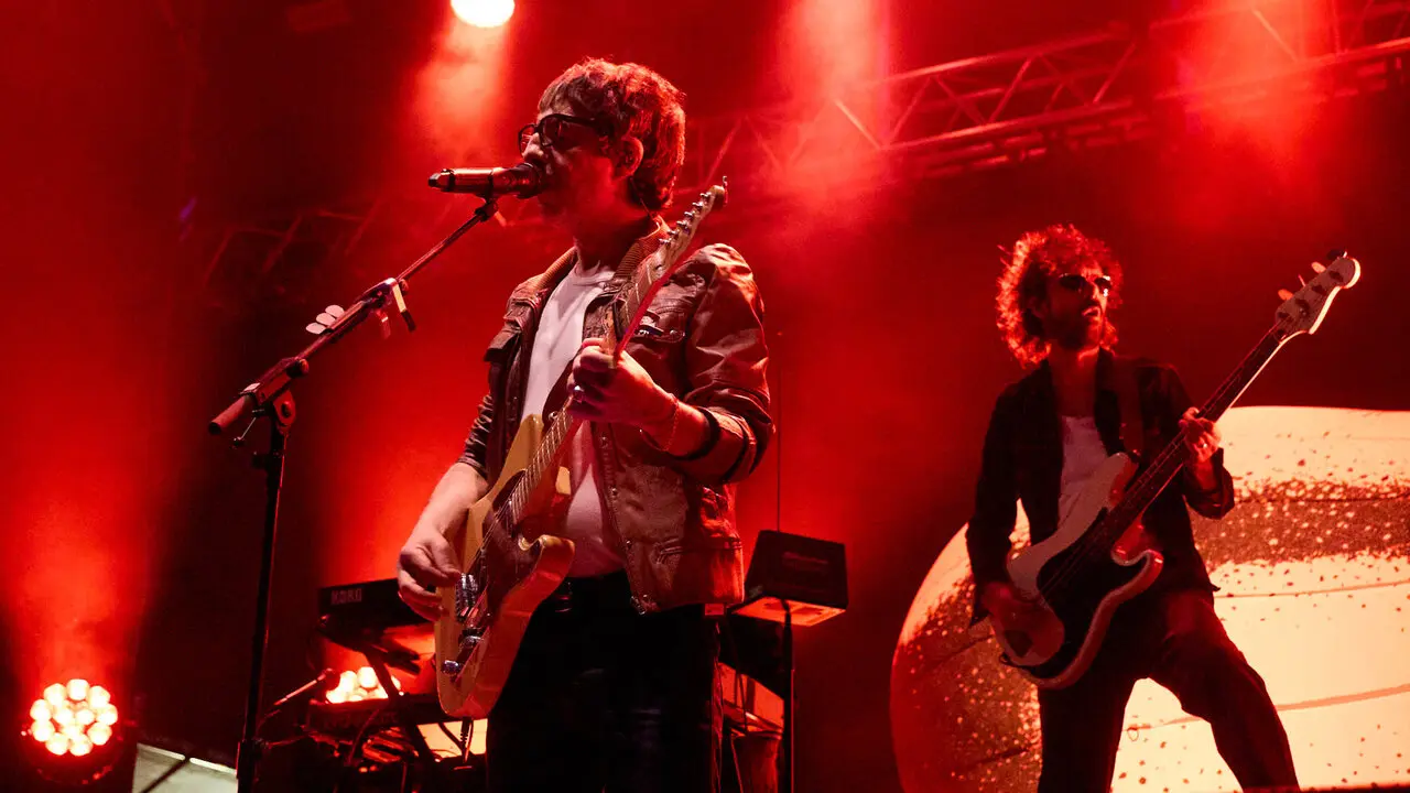 Concierto de Sidonie en el Festival En Vivo en la Ciudadela de Pamplona. I&Ntilde;IGO ALZUGARAY