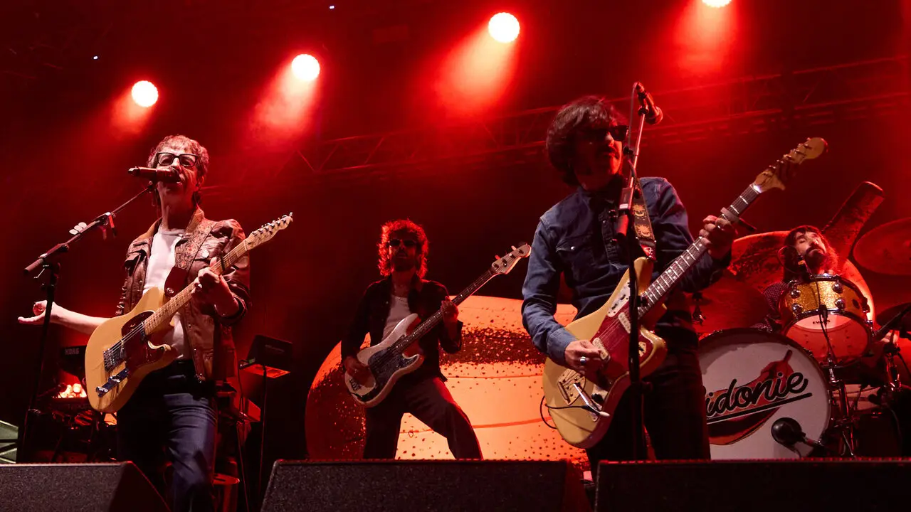 Concierto de Sidonie en el Festival En Vivo en la Ciudadela de Pamplona. I&Ntilde;IGO ALZUGARAY