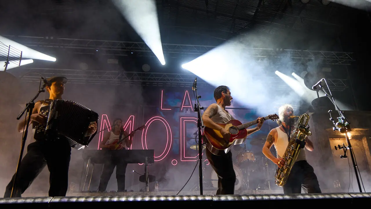 Concierto de La M.O.D.A. en el Festival En Vivo en la Ciudadela de Pamplona. I&Ntilde;IGO ALZUGARAY