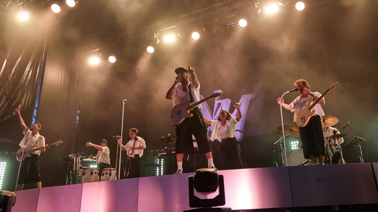 Concierto de Nil Moliner en el Festival En Vivo en la Ciudadela de Pamplona. I&Ntilde;IGO ALZUGARAY
