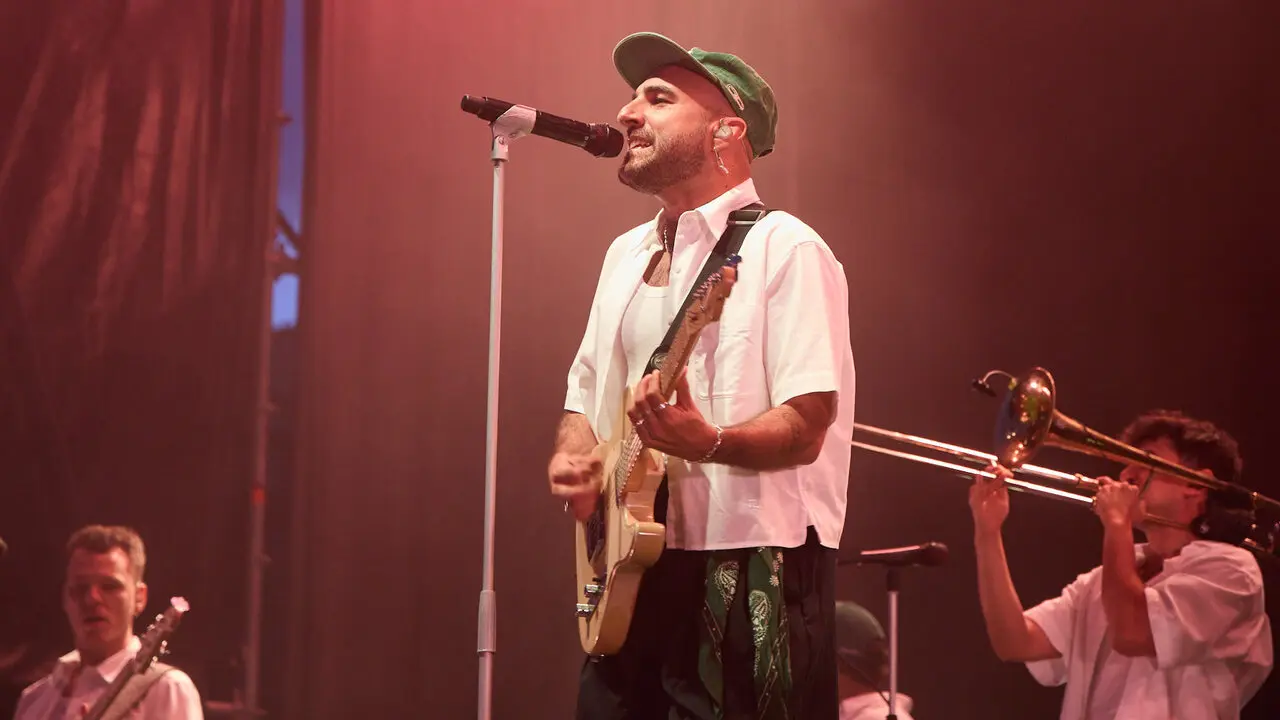 Concierto de Nil Moliner en el Festival En Vivo en la Ciudadela de Pamplona. I&Ntilde;IGO ALZUGARAY