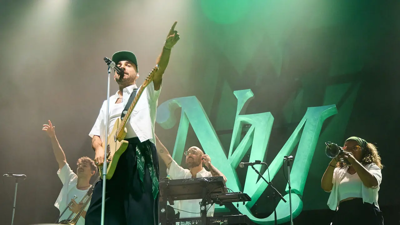 Concierto de Nil Moliner en el Festival En Vivo en la Ciudadela de Pamplona. I&Ntilde;IGO ALZUGARAY