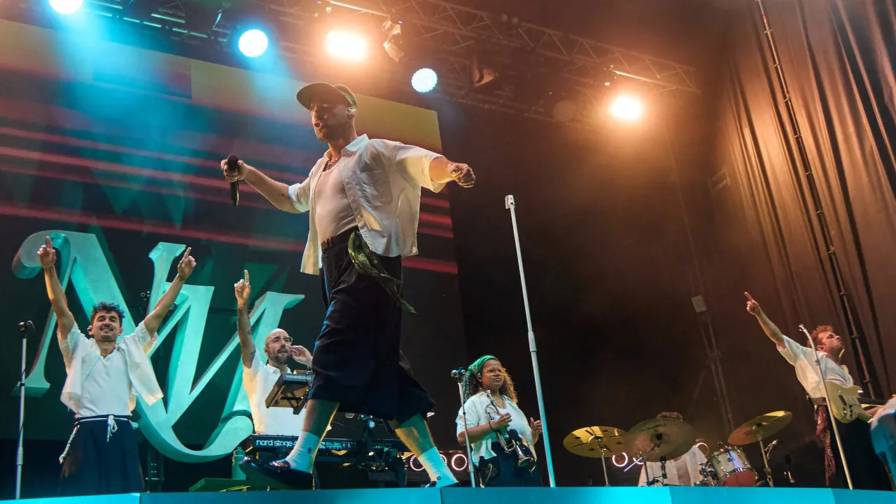 Concierto de Nil Moliner en el Festival En Vivo en la Ciudadela de Pamplona. I&Ntilde;IGO ALZUGARAY