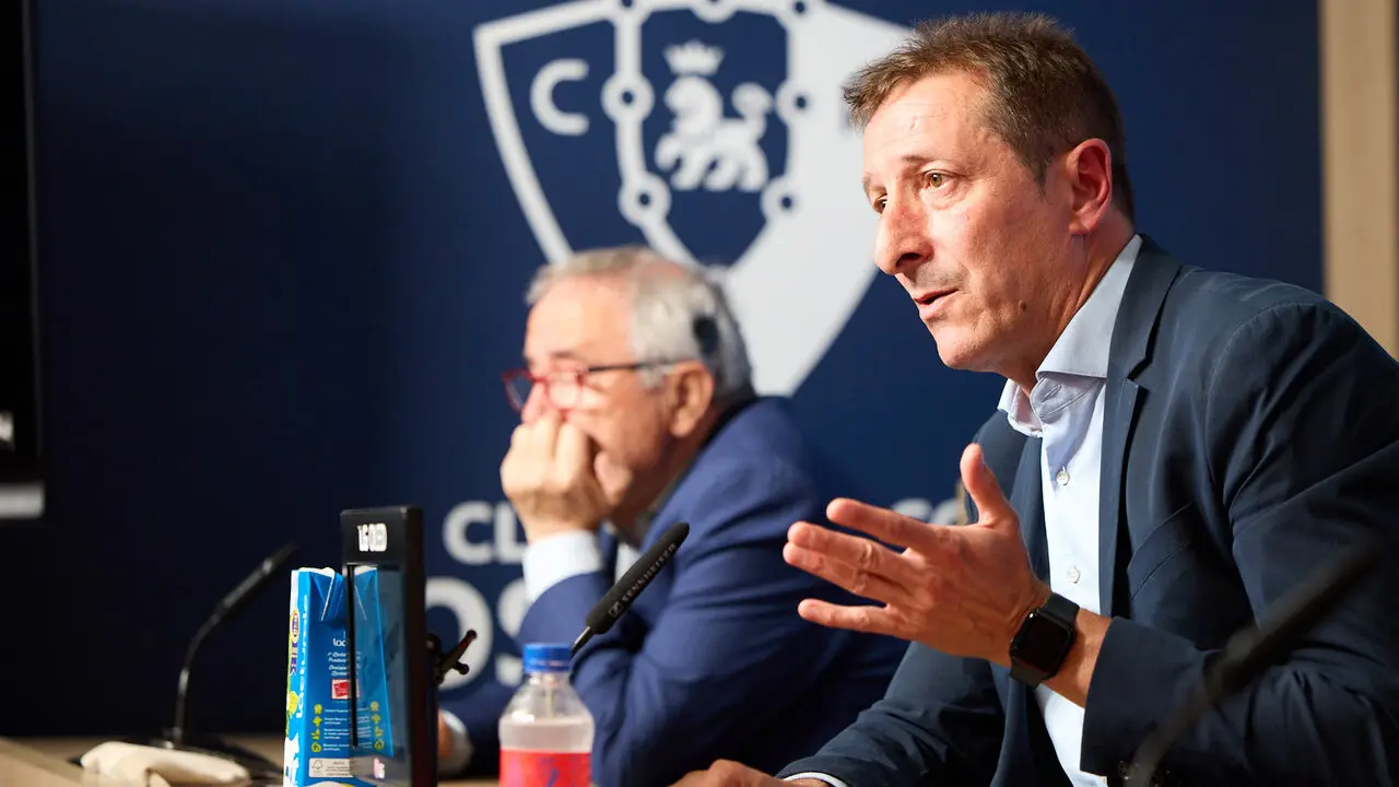 Presentaci&oacute;n de Luis Miguel Ramis como nuevo entrenador de Osasuna. I&Ntilde;IGO ALZUGARAY