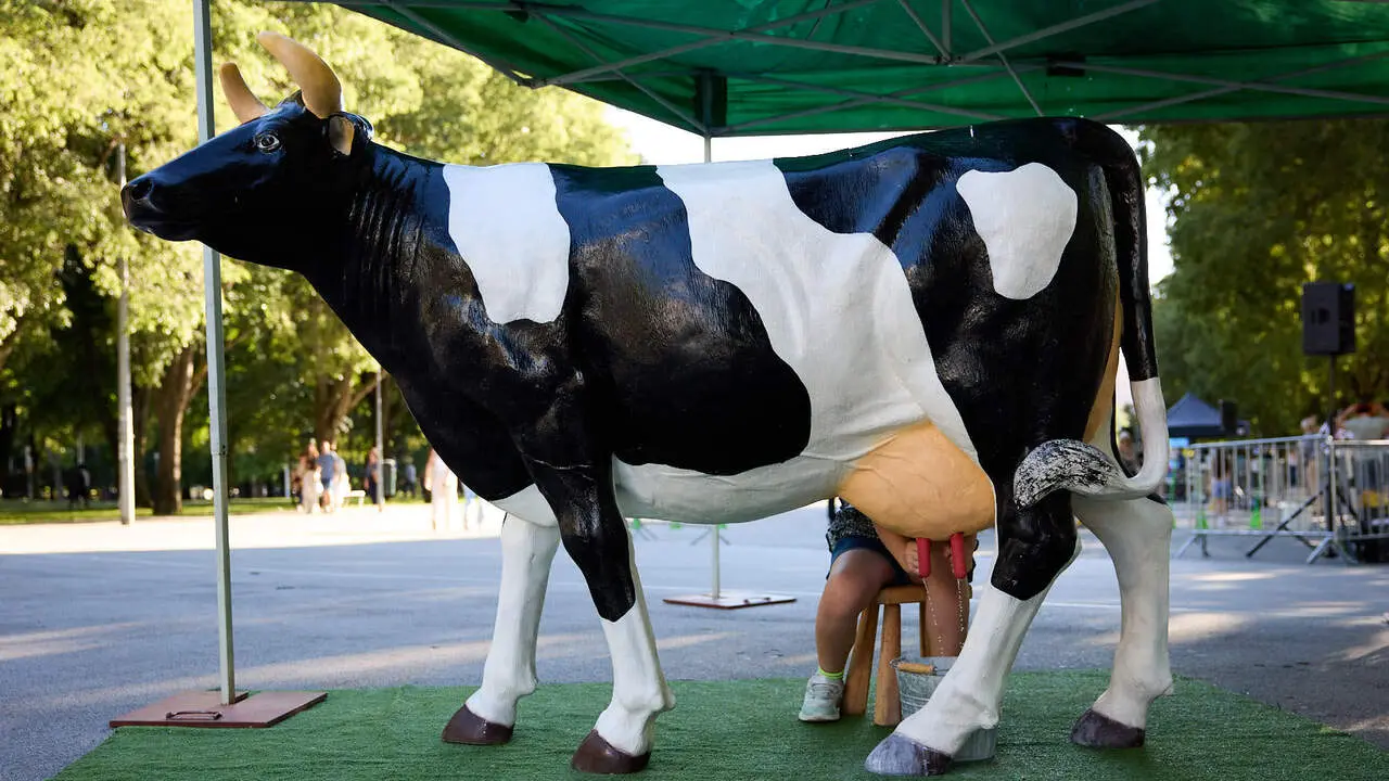 Fiesta del Club Agroalimentario A-UNA, impulsado por UAGN, UCAN y ALINAR, en el Parque Antoniutti de Pamplona. I&Ntilde;IGO ALZUGARAY