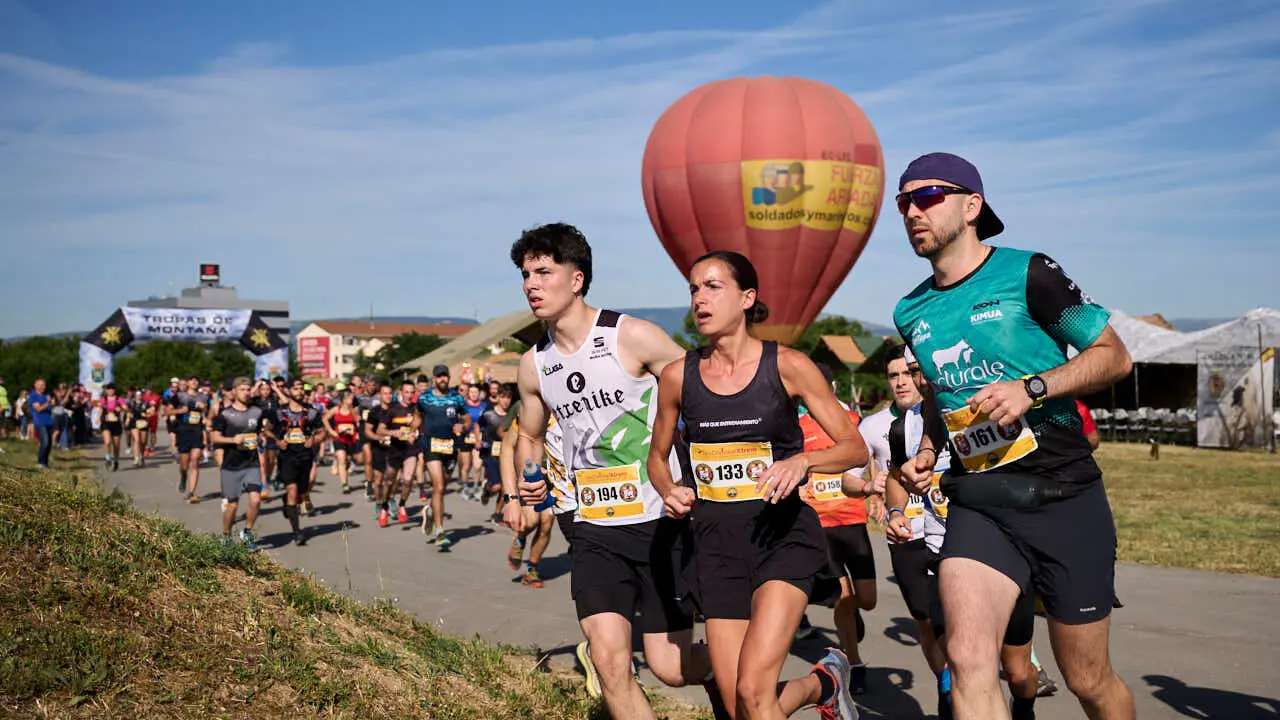 Celebraci&oacute;n de la carrera &ldquo;San Crist&oacute;bal Xtrem&rdquo; Memorial Subteniente Casanova, organizada por el club deportivo del Regimiento &ldquo;Am&eacute;rica&rdquo; 66. PABLO LASAOSA