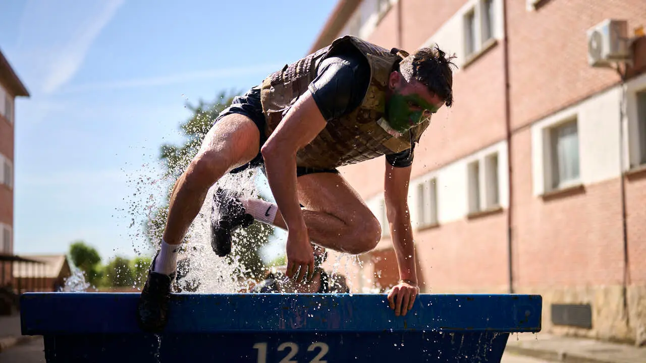 Celebraci&oacute;n de la carrera &ldquo;San Crist&oacute;bal Xtrem&rdquo; Memorial Subteniente Casanova, organizada por el club deportivo del Regimiento &ldquo;Am&eacute;rica&rdquo; 66. PABLO LASAOSA