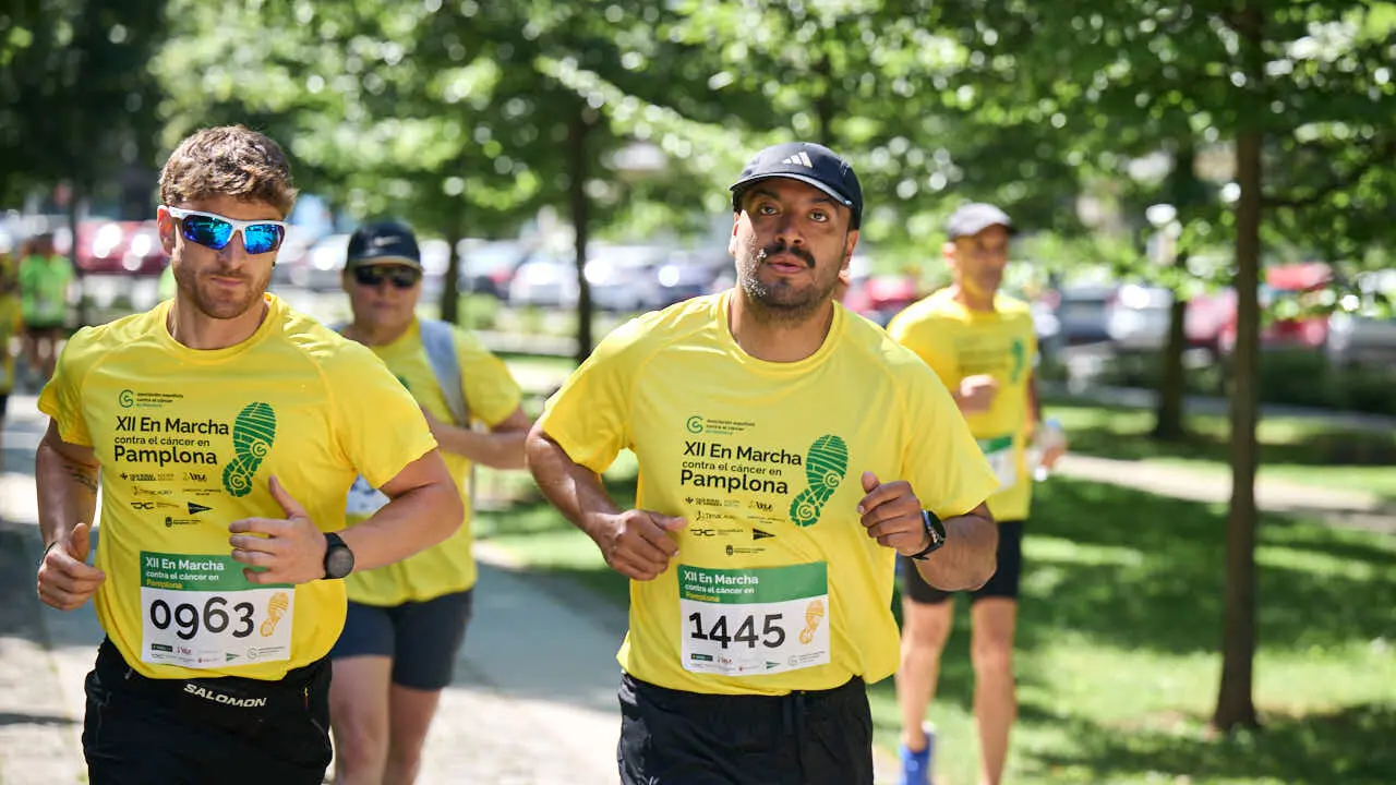 XII Marcha Contra el C&aacute;ncer en Pamplona. PABLO LASAOSA