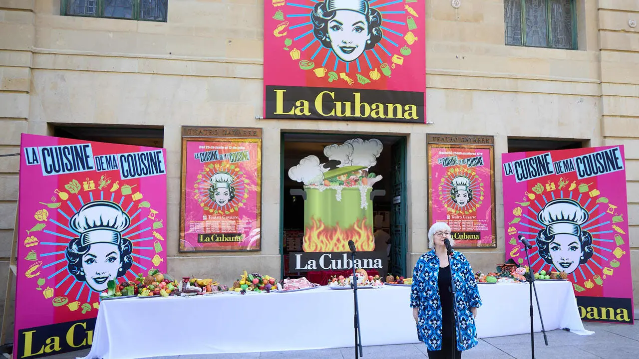 Presentaci&oacute;n del espect&aacute;culo de La Cubana en el Teatro Gayarre de Pamplona. I&Ntilde;IGO ALZUGARAY