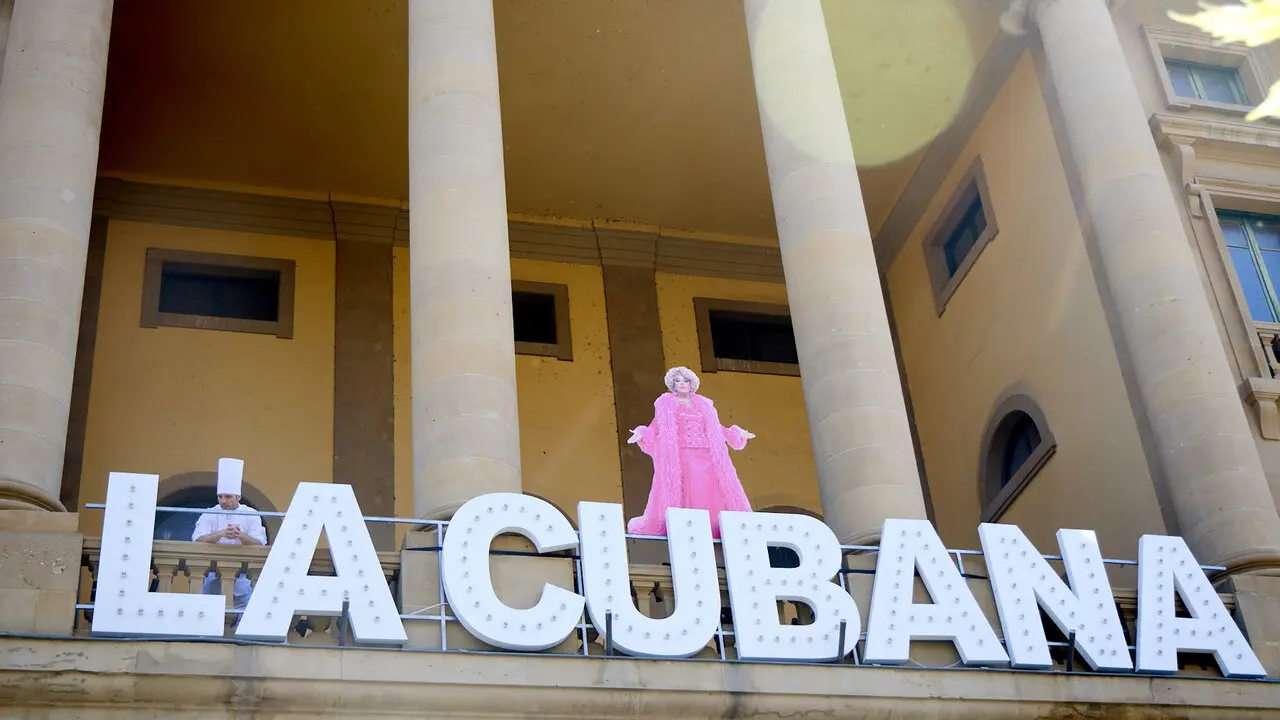 Presentaci&oacute;n del espect&aacute;culo de La Cubana en el Teatro Gayarre de Pamplona. I&Ntilde;IGO ALZUGARAY