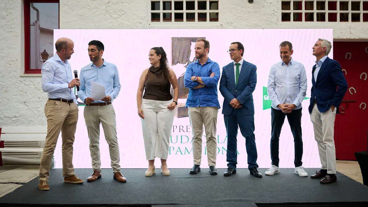 Entrega de los Premios Ciudadela de Pamplona 2025, organizados por Onda Cero y El Corte Ingl&eacute;s. PABLO LASAOSA