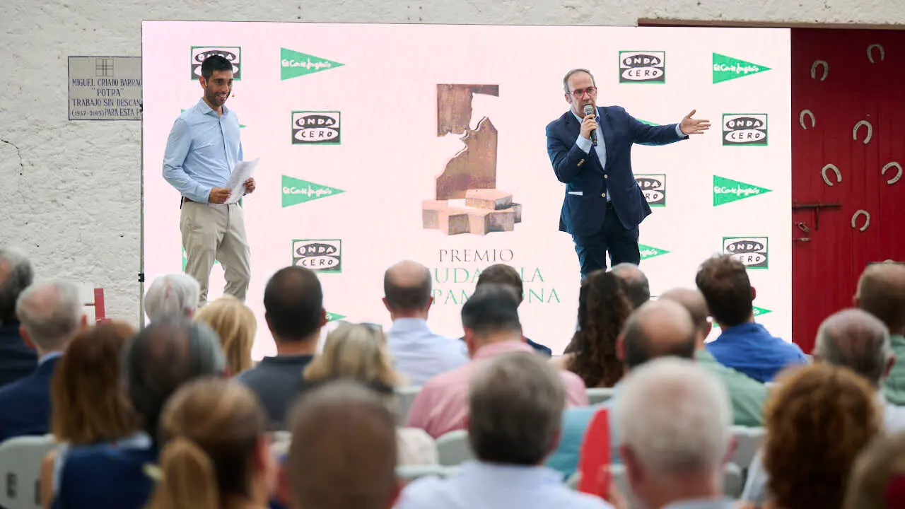 Entrega de los Premios Ciudadela de Pamplona 2025, organizados por Onda Cero y El Corte Ingl&eacute;s. PABLO LASAOSA