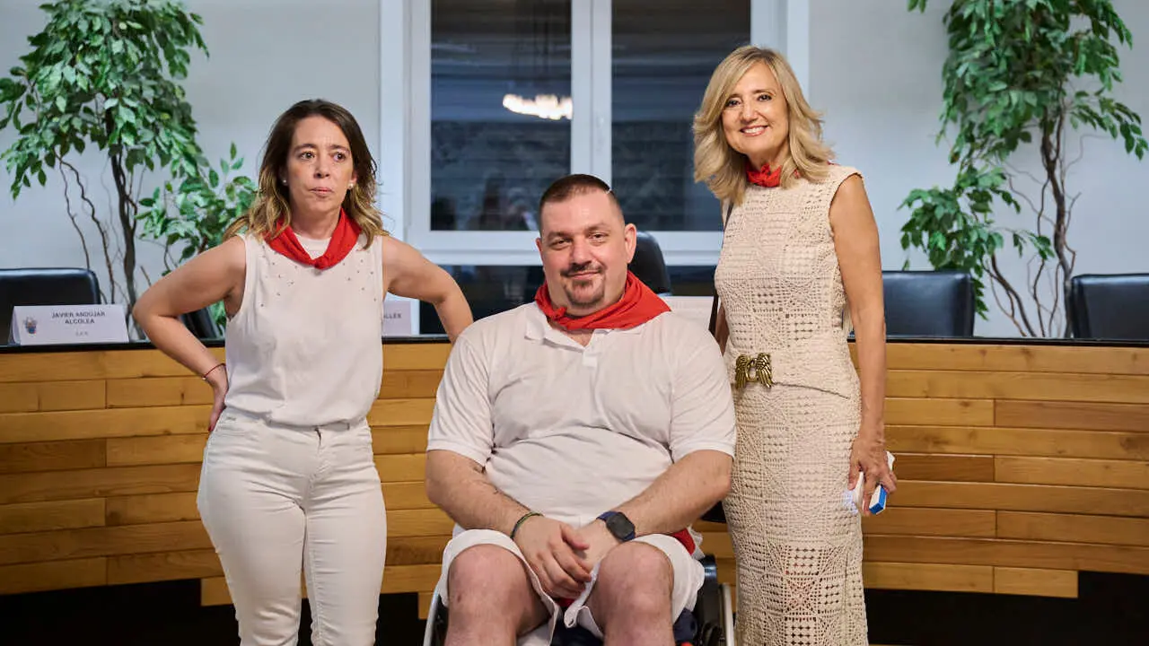 Comienzo de las fiestas de Bara&ntilde;ain 2026. PABLO LASAOSA